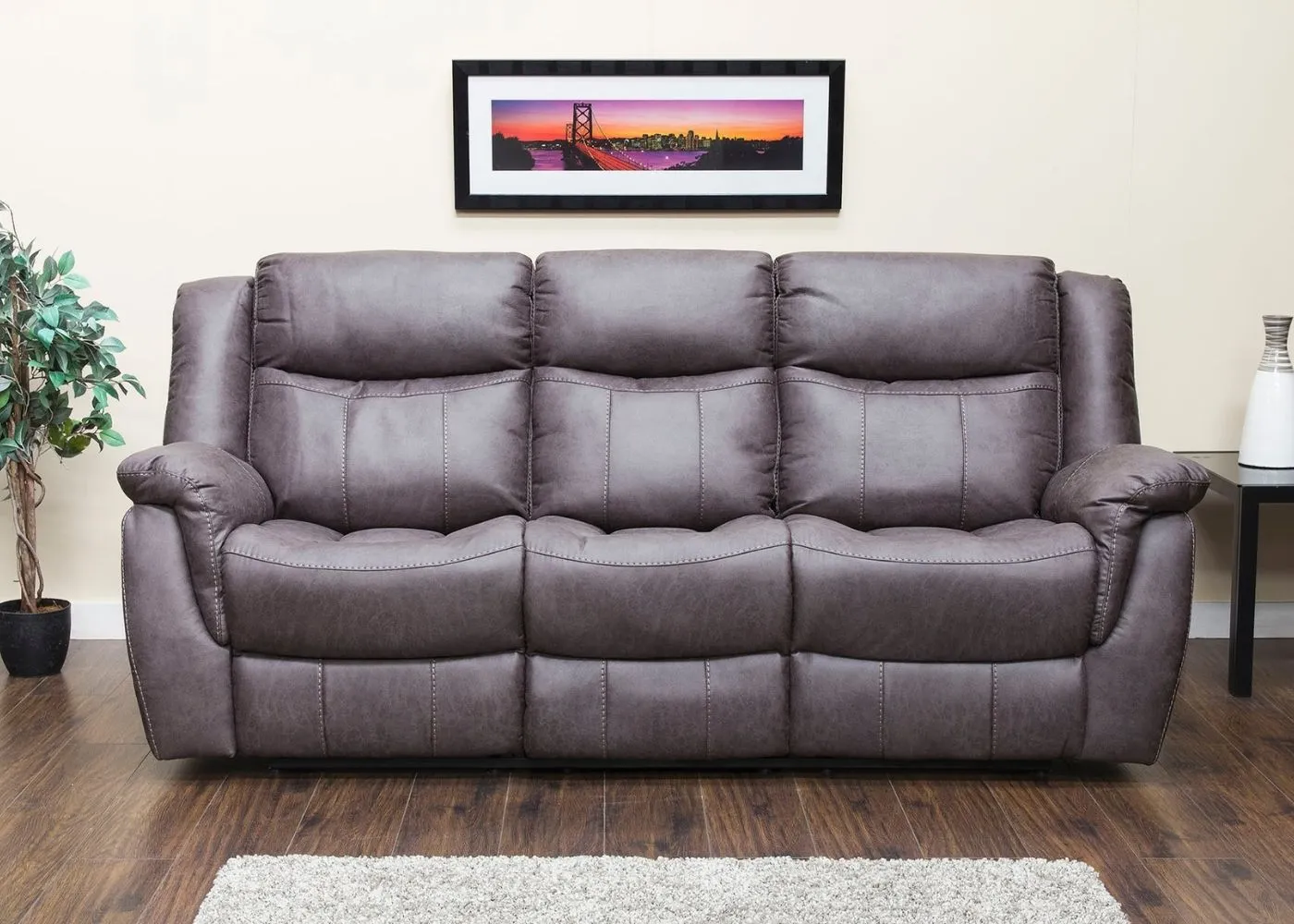 Walton Fabric Fully-Reclining Sofa Range by Sofa House