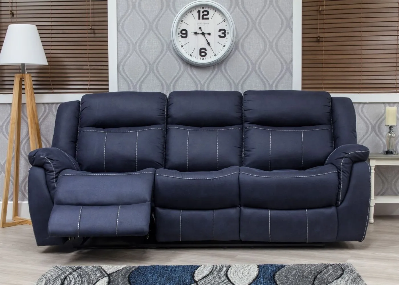 Walton Fabric Fully-Reclining Sofa Range by Sofa House