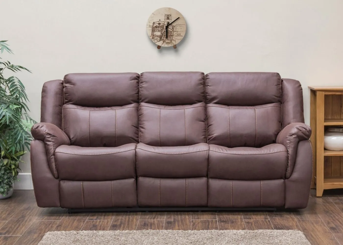 Walton Fabric Fully-Reclining Sofa Range by Sofa House