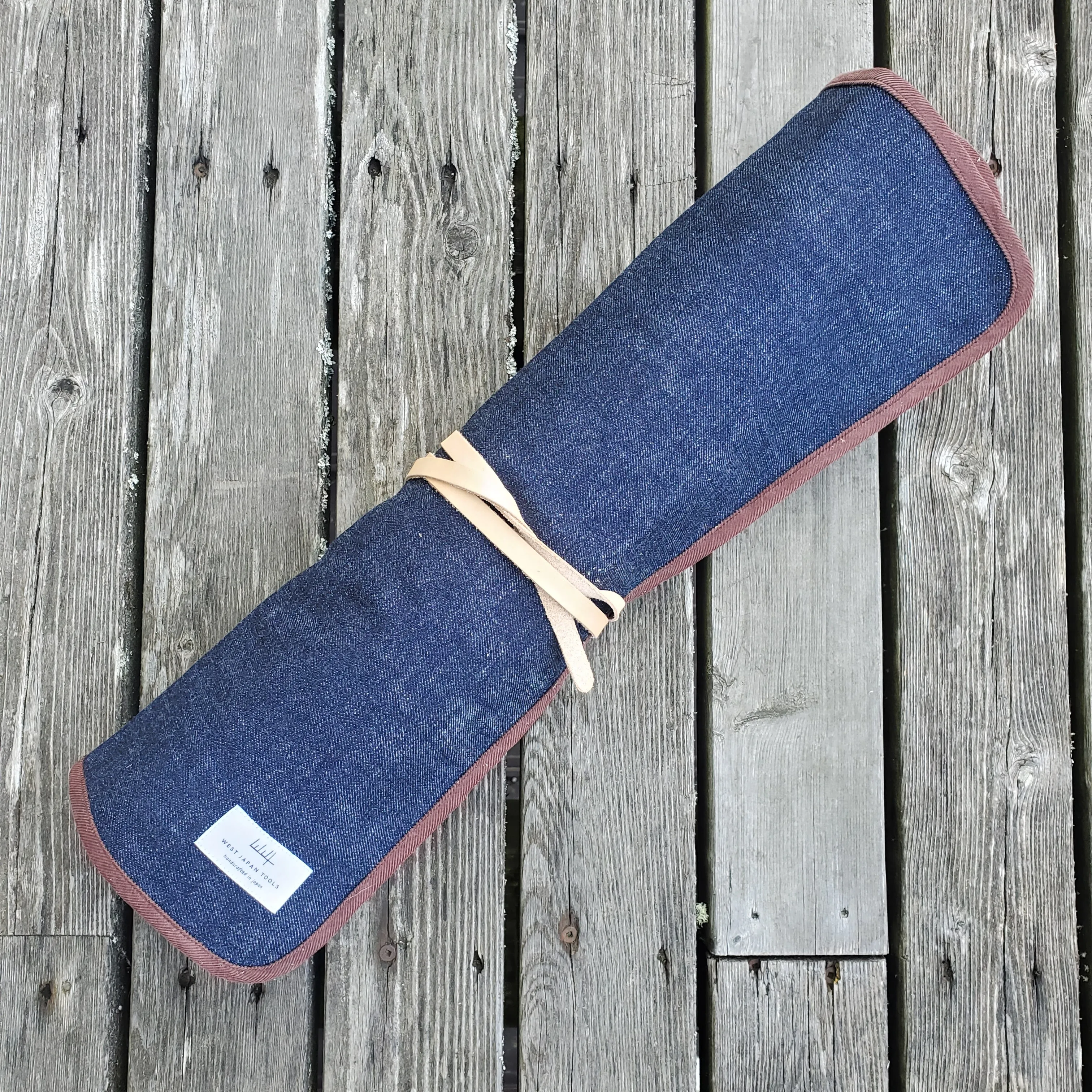 West Japan Tools - Knife Roll - Denim