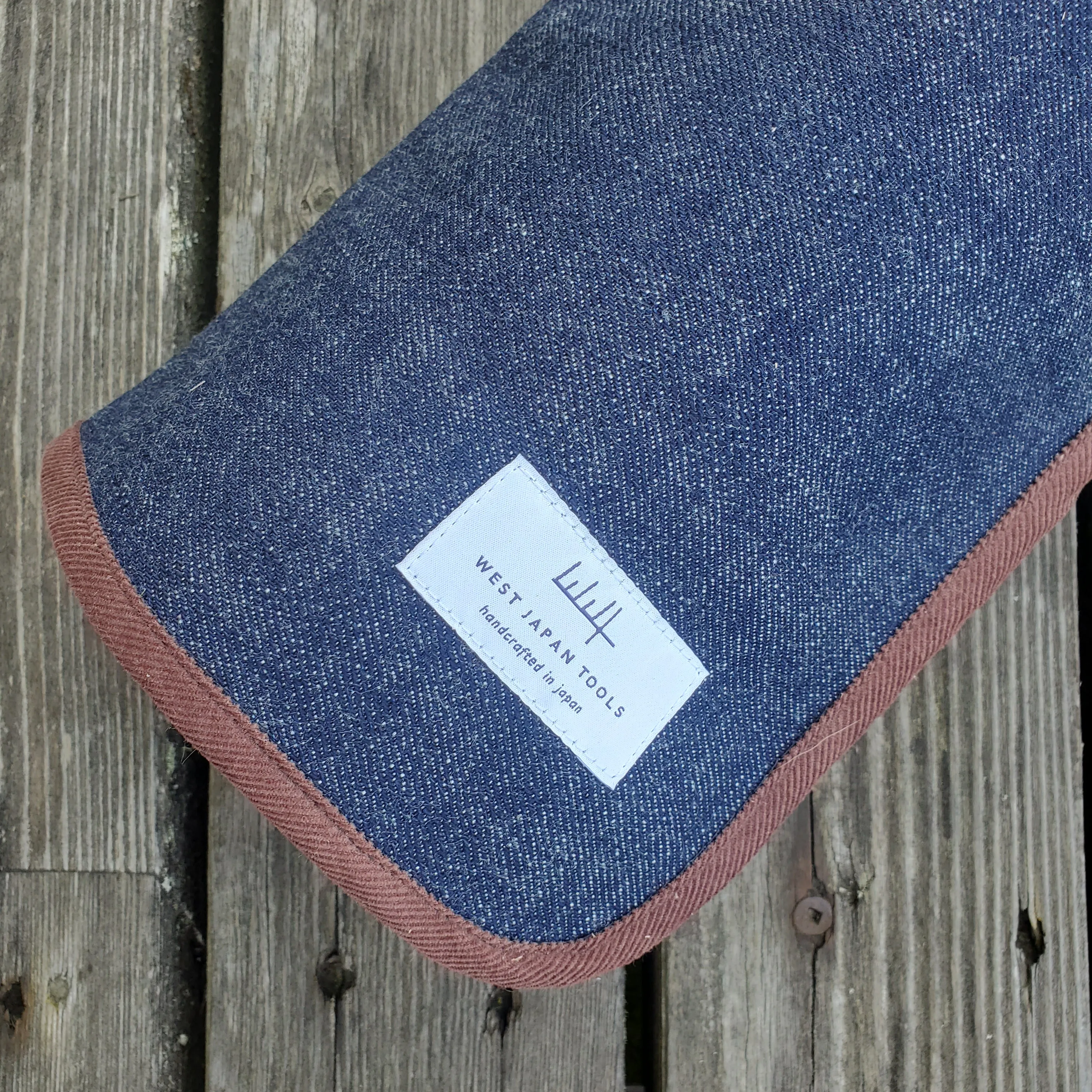 West Japan Tools - Knife Roll - Denim