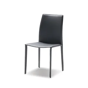 ZAK GREY DINING CHAIR